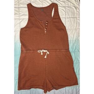 Aerie Boho Drawstring romper size XL/T